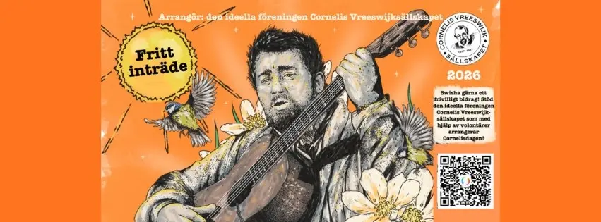CORNELISDAGEN 2026 - Medborgarfest med fri entré!