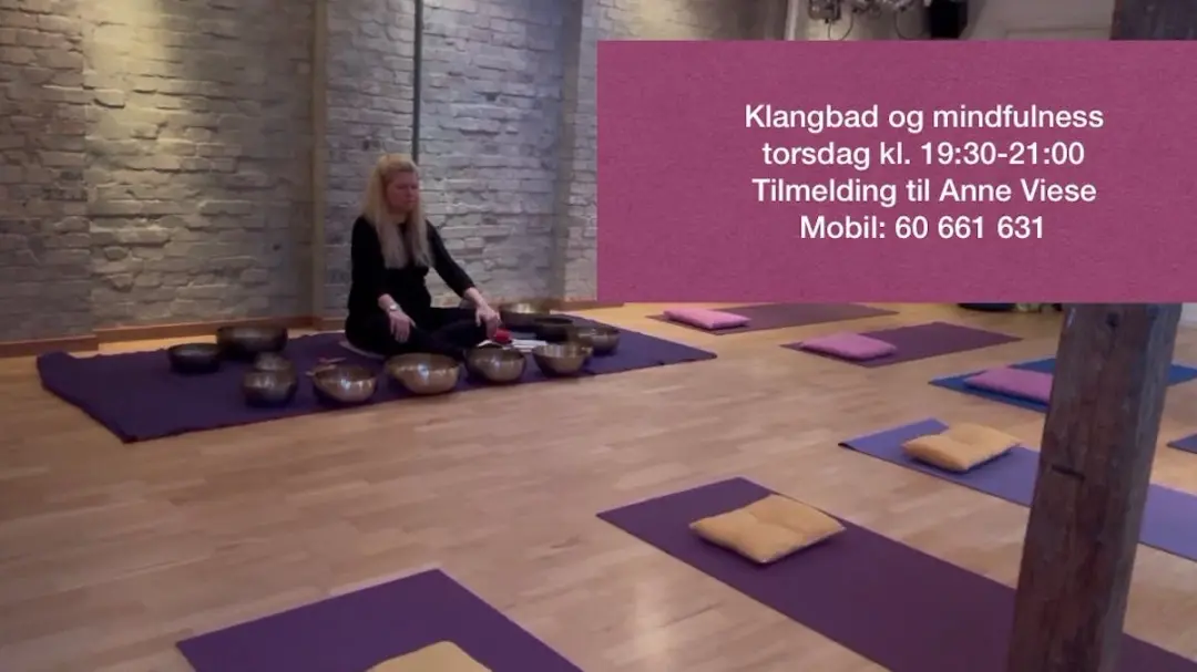 København Ø: klangbad og mindfulness med Anne Viese - torsdag d. 24. september kl 19:30