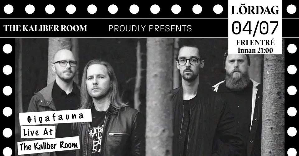 Gigafauna | The Kaliber Room Metal Party