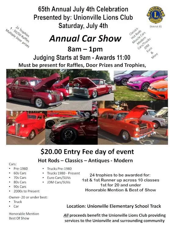 Unionville 4th of July Festival/Car Show