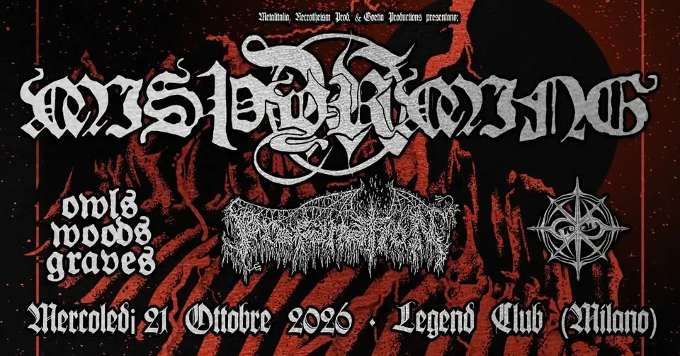 21.10: MisÞyrming + Owls Woods Graves + Profanation + Gorrch