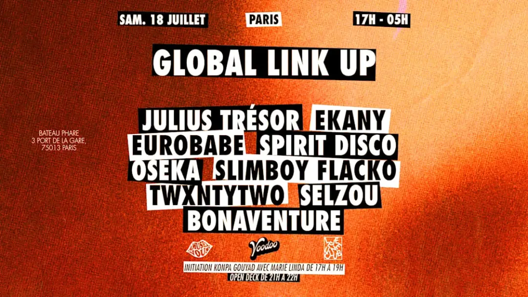 Global Link Up : Amusez-Vous X Lejeune Club X Voodoo Club