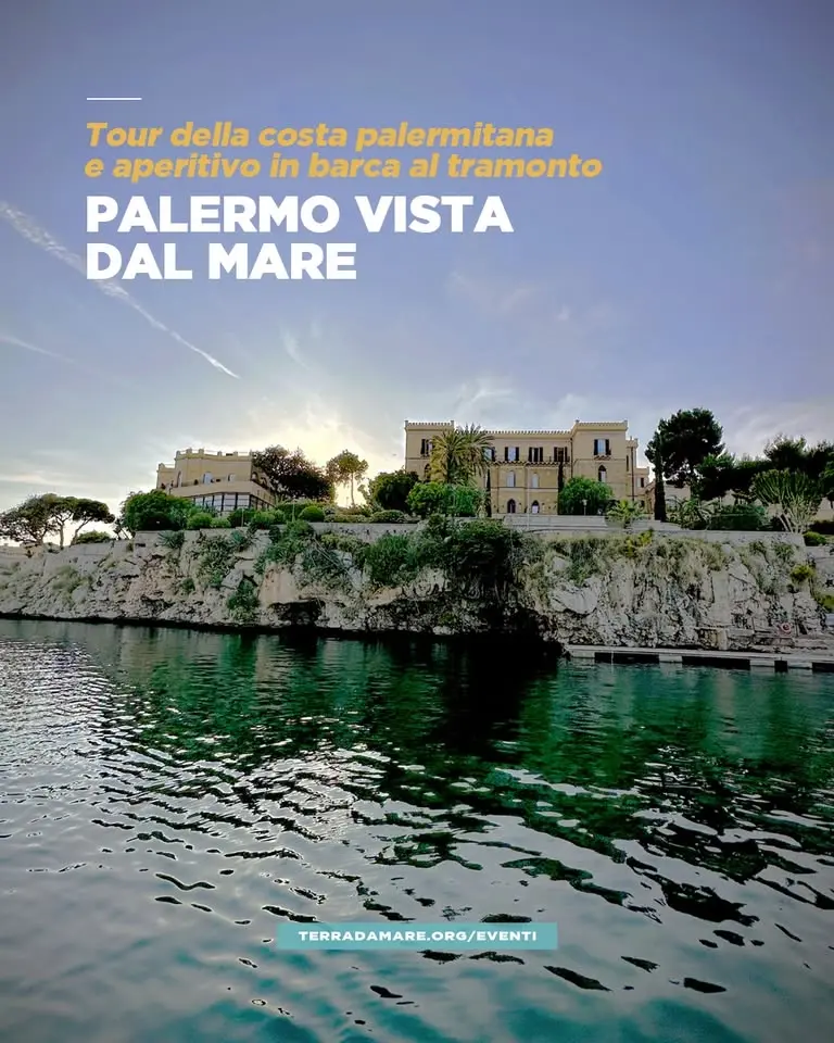 Palermo vista dal Mare | Tour della costa Palermitana e aperitivo in barca al tramonto