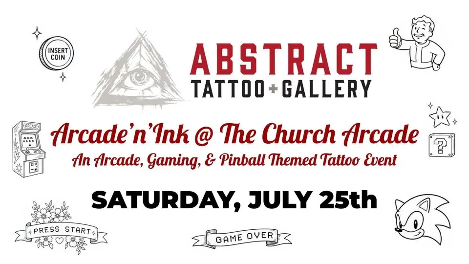 Arcade'n'Ink Tattoo Event at The Church Arcade