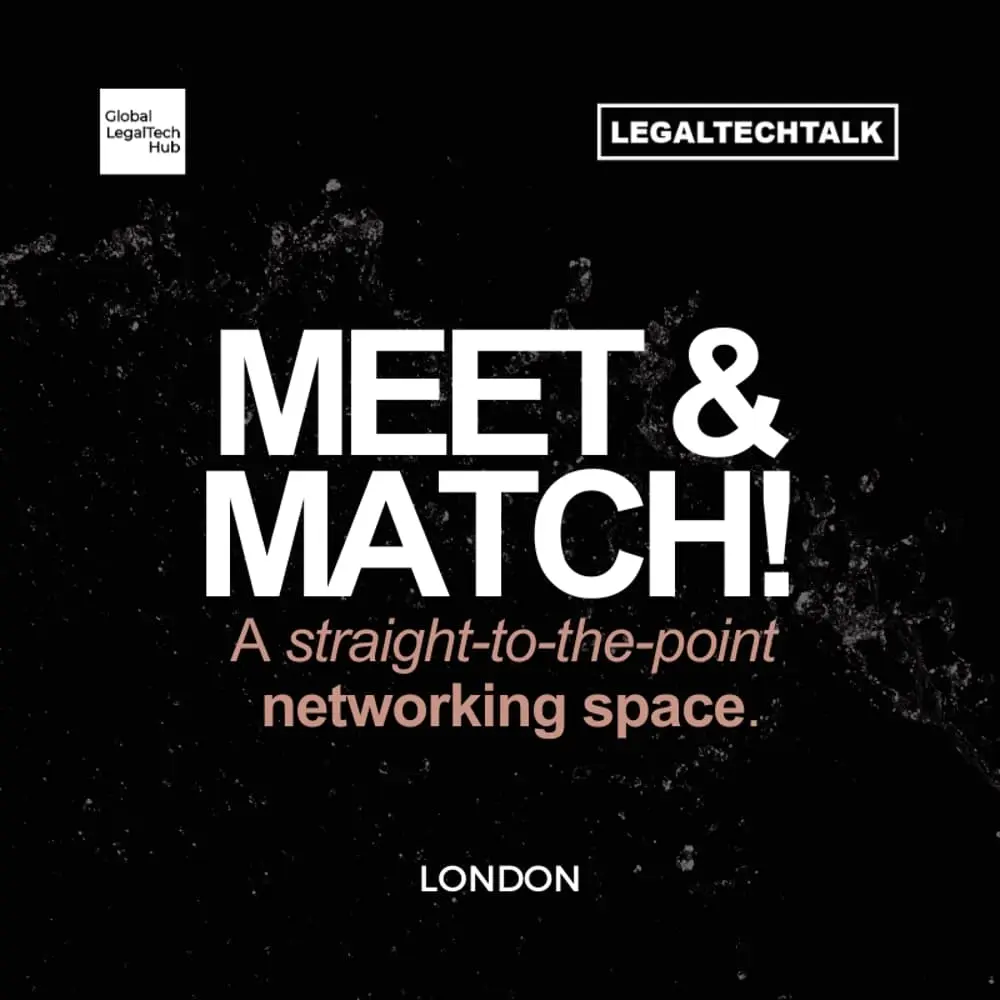 LEGALTECH MEET & MATCH!