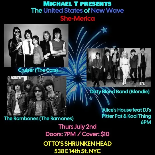 Michael T presents "United States of New Wave SHE-Merica"