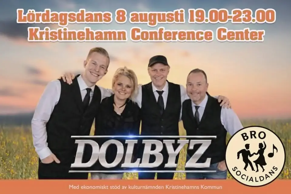 Dans till Dolbyz i Kristinehamns Conference Center 8 augusti