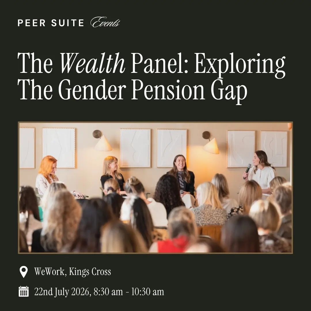 Peer Suite | The Wealth Panel: Exploring The Gender Pension Gap