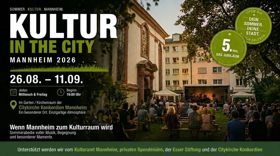 Kultur in the City- das Mannheimer Umsonst und Draußen Festival