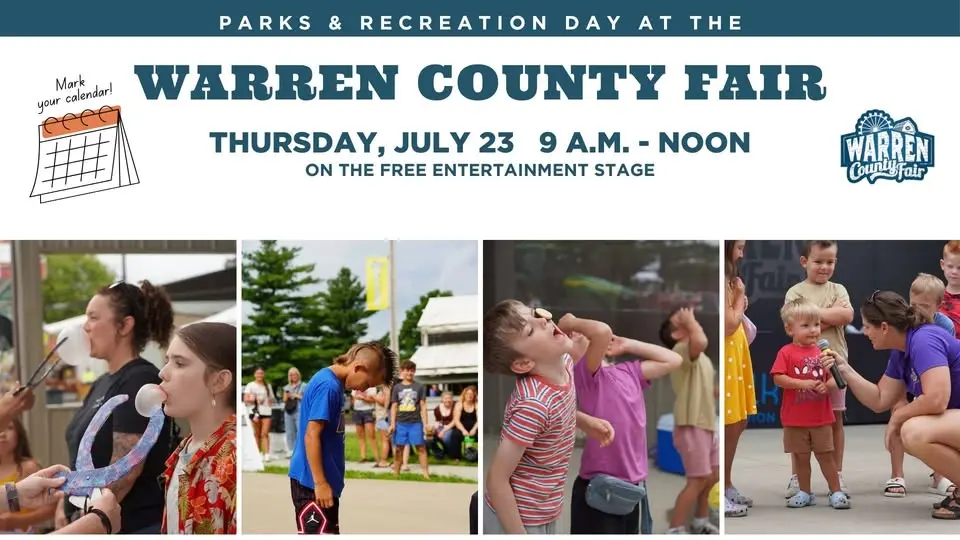 2026 Parks & Rec Day at the Warren County Fair