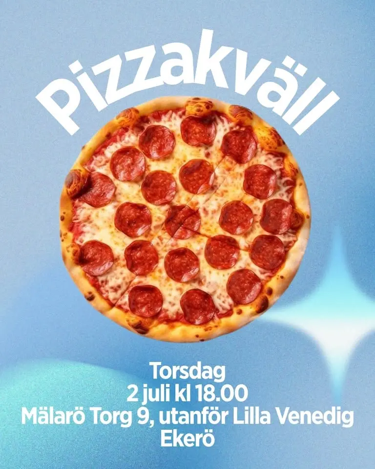 Pizzakväll med MUF Ekerö
