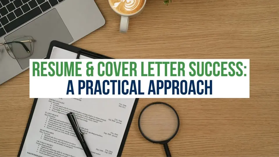 Resume & Cover Letter Success: A Practical Approach