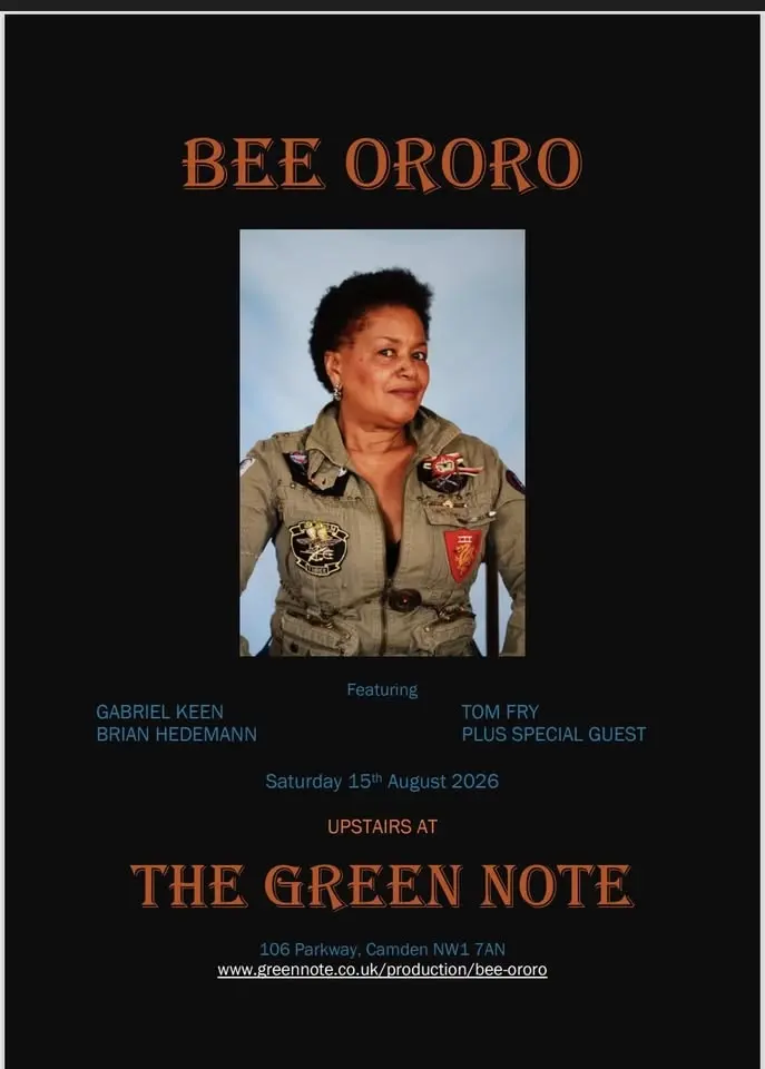 Bee Ororo Quartet live in concert upstairs at The Green Note
