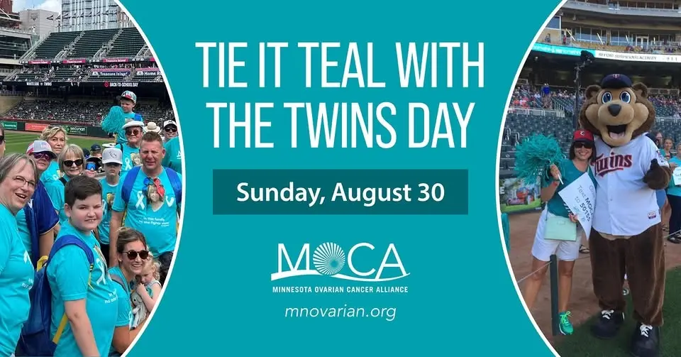 MOCA's Tie It Teal with the Twins Day