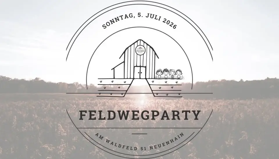 Feldwegparty an der Kelterhalle - Apfelschmiede Neuenhain