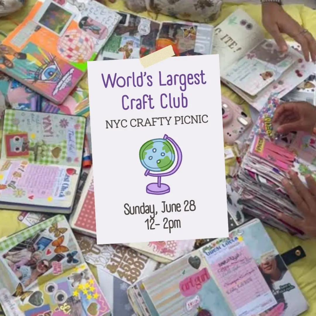 WORLD'S LARGEST CRAFT CLUB: NYC craft picnic!!!!