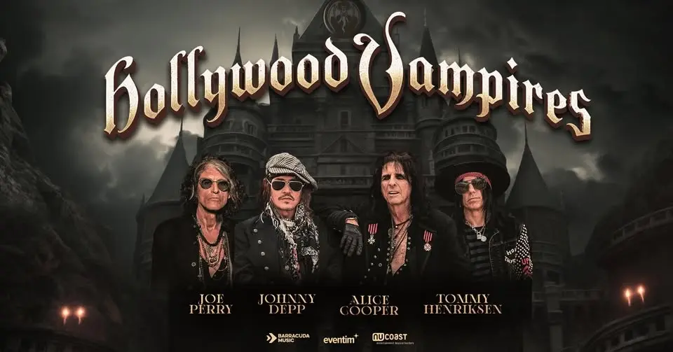 Hollywood Vampires // UK & European Tour 2026 // Papp László Budapest Sportárena