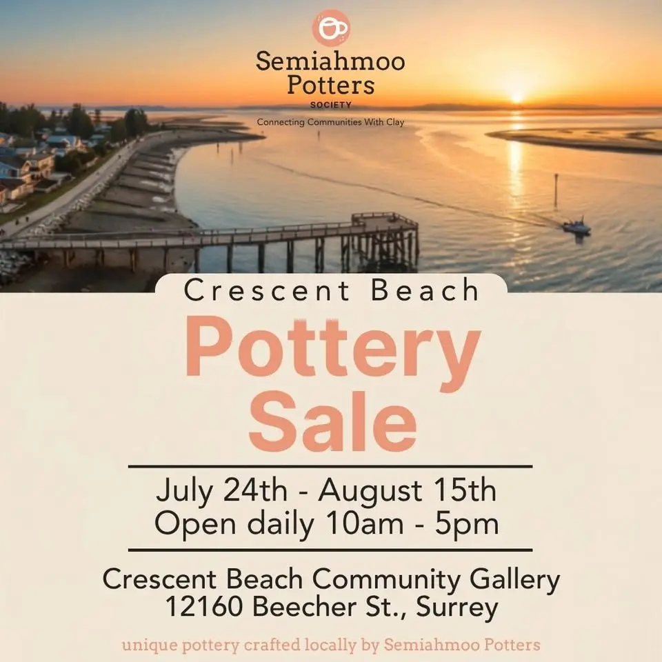 Crescent Beach Pottery Sale
