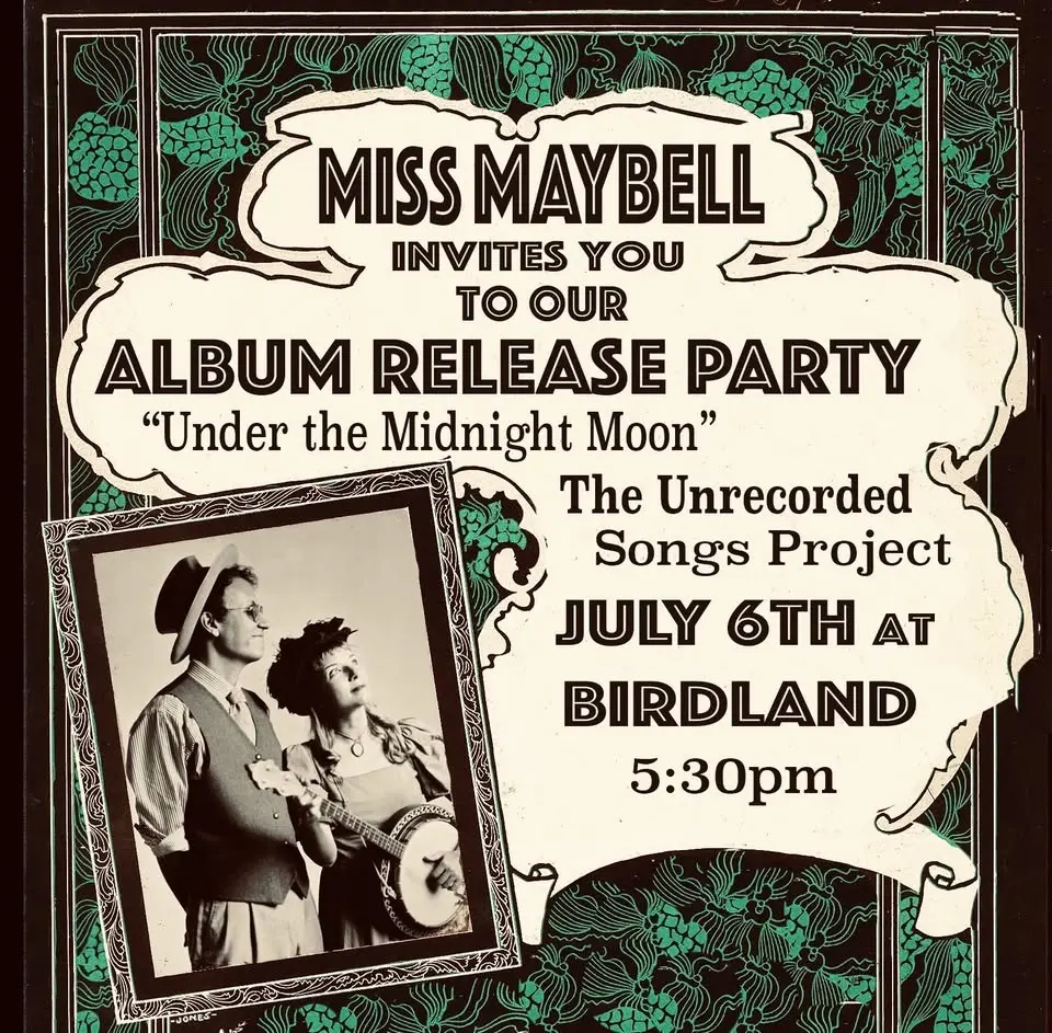 Miss Maybell’s Album Release Show at Birdland NYC 