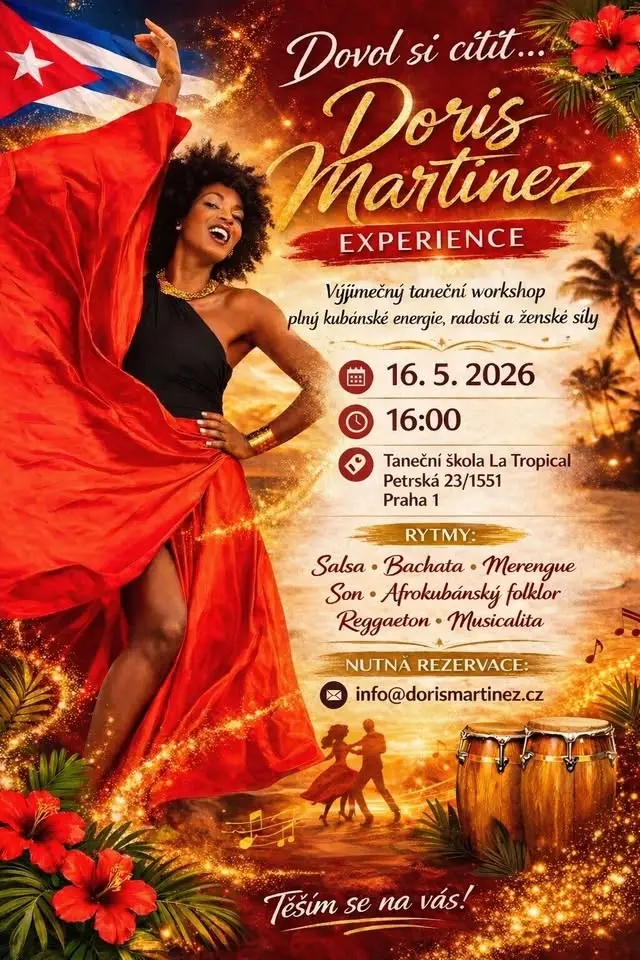 Dovol si cítit... Doris Martinez Experience 💃🏾