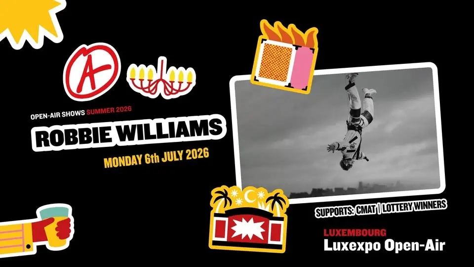 Robbie Williams + CMAT + The Lottery Winners I Open-Air I Luxembourg