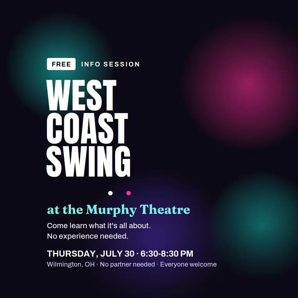 West Coast Swing at the Murphy - FREE Info Session