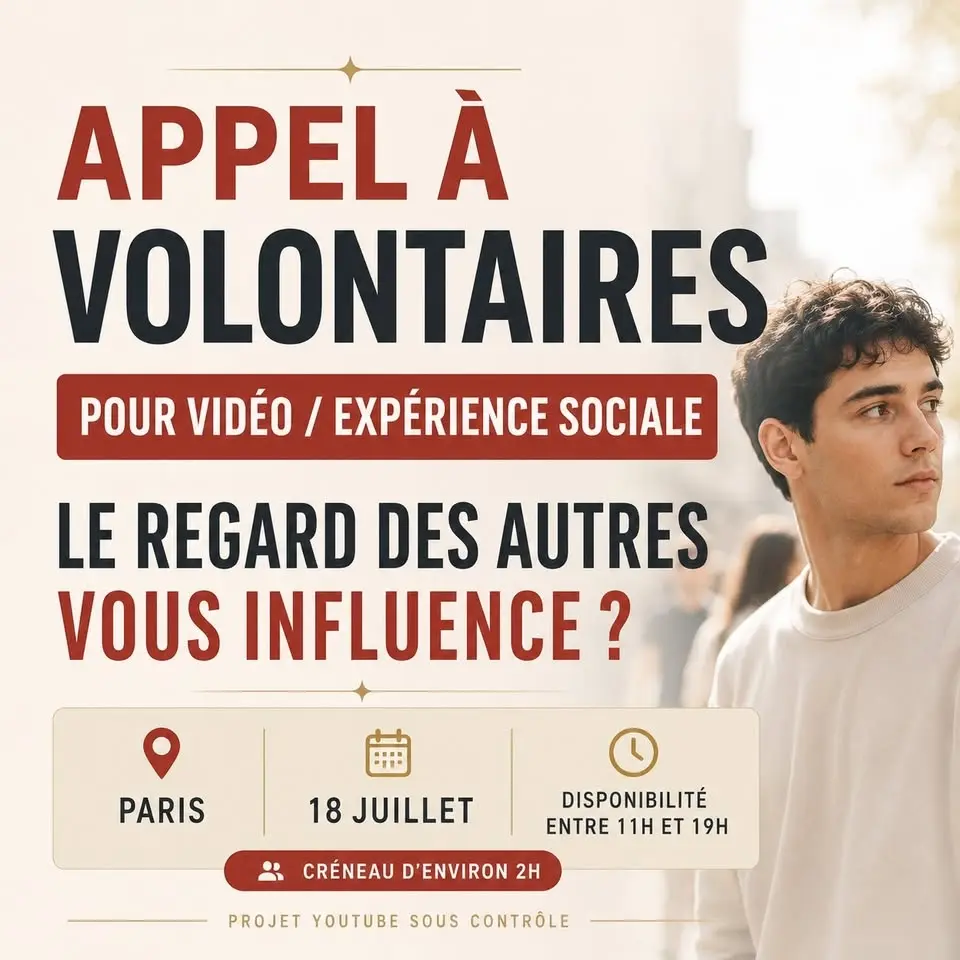 Recherche Volontaire expérience social