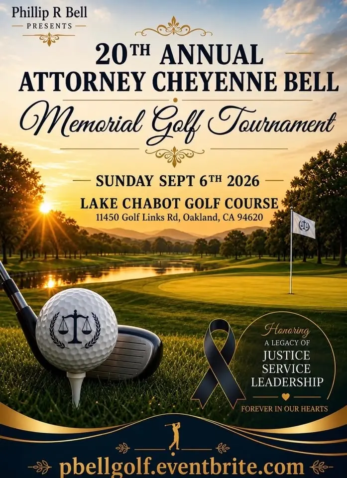 Atty Cheyenne Bell's 20th Annual Memorial Golf Tournament & BBQ