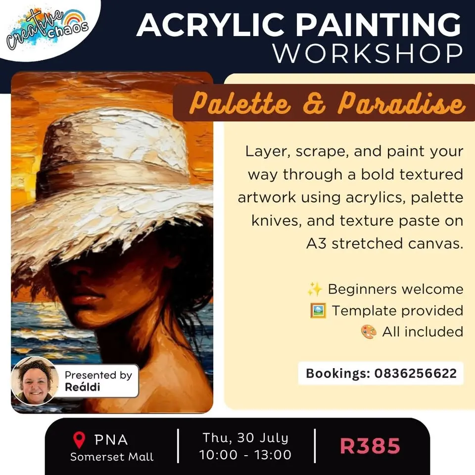 Acrylic Workshop: Palette & Paradise 