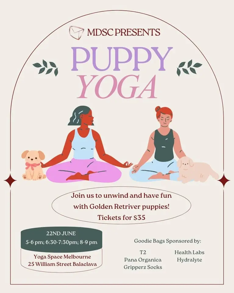 MDSC Special Event: Puppy Yoga