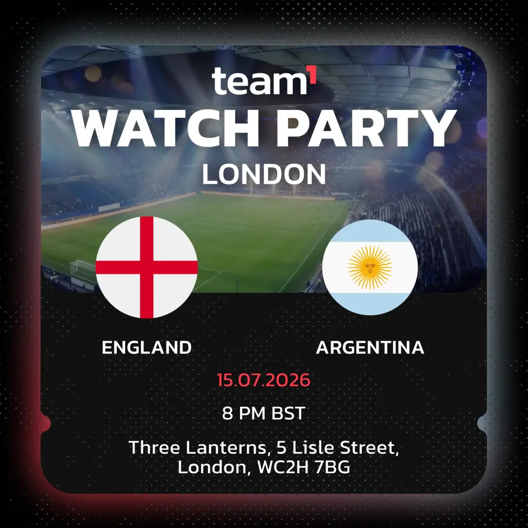 Team1: Semi-Final Watch Party 🔺⚽️