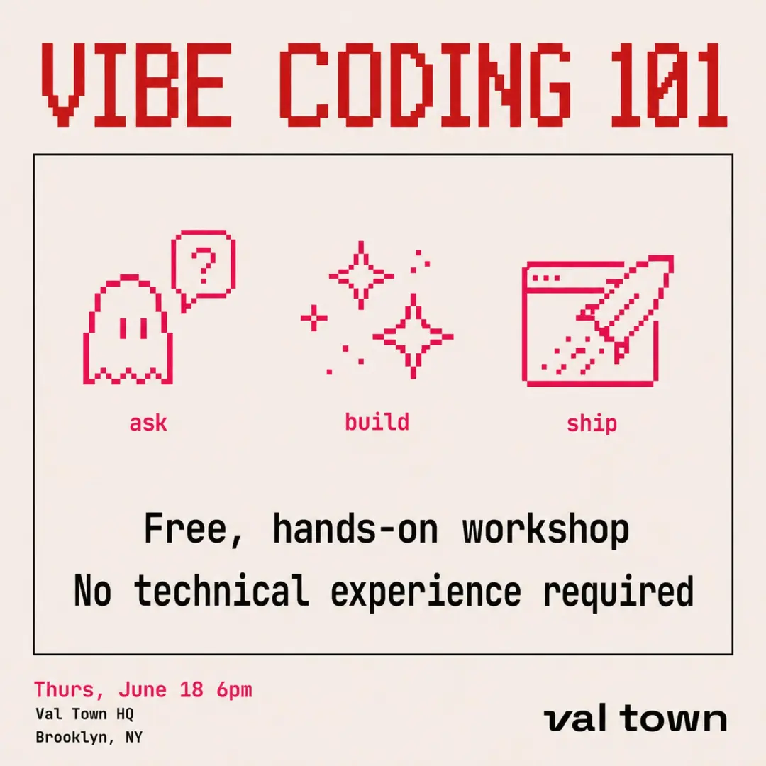 Vibe Coding 101 (NYC)