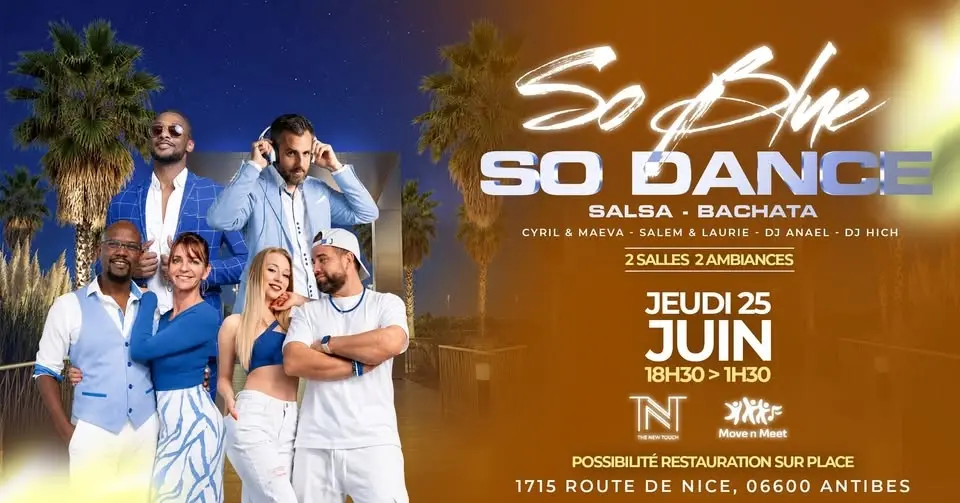 SO BLUE SO DANCE • SALSA-BACHATA