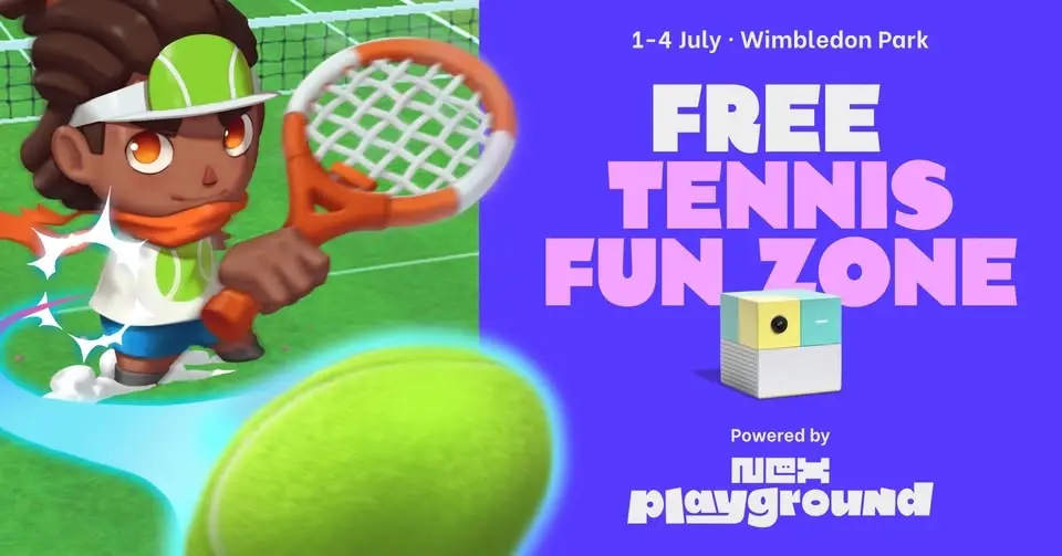 Nex Playground Tennis Smash at Wimbledon Park