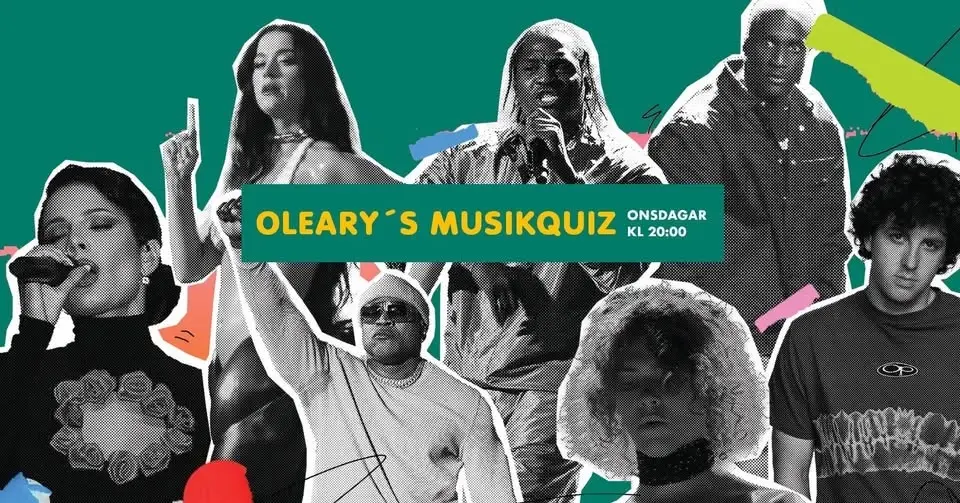 OLEARYS MUSIKQUIZ - VARJE ONSDAG KL 20:00