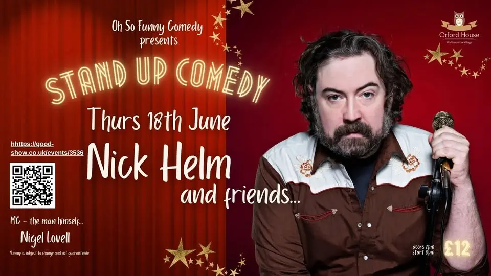 Oh So Funny Comedy - Nick Helm