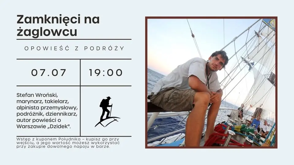 Zamknięci na żaglowcu.