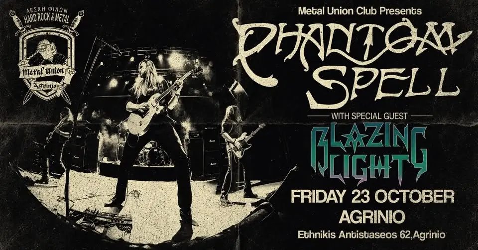 PHANTOM SPELL LIVE IN AGRINIO METAL UNION