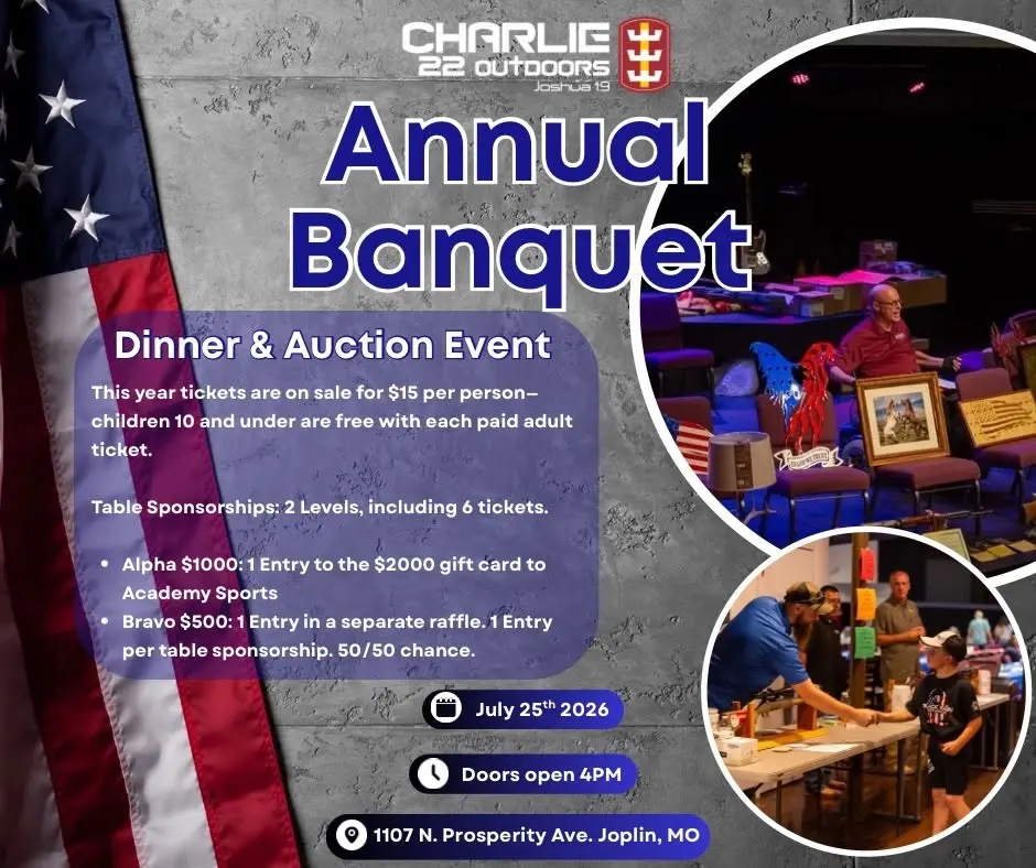 Charlie 22 Outdoors Annual Dinner Banquet