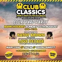 Club Classics 90s & 00s Courtyard Party