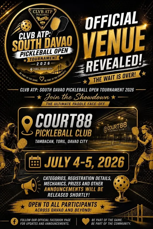 CLVB ATP: South Davao Pickleball Open Tournament 