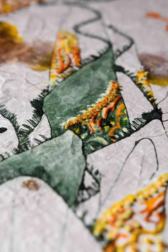 VERNISSAGE de l'exposition "Mirages textiles, fragments d'apparitions"