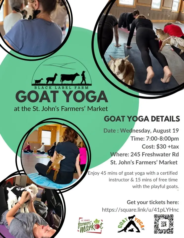 Goat Yoga - August 19 @ 7:00pm