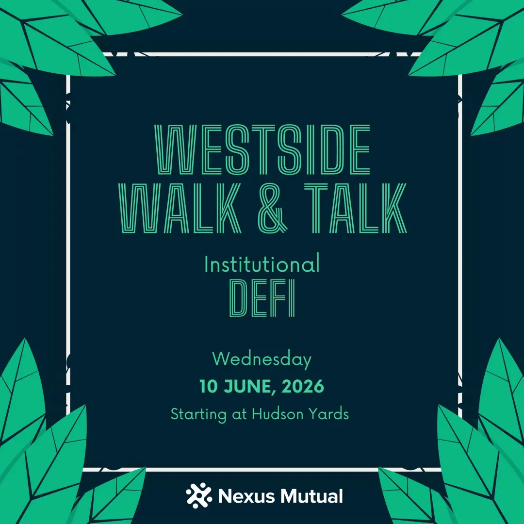 Westside Walk & Talk: Institutional DeFi