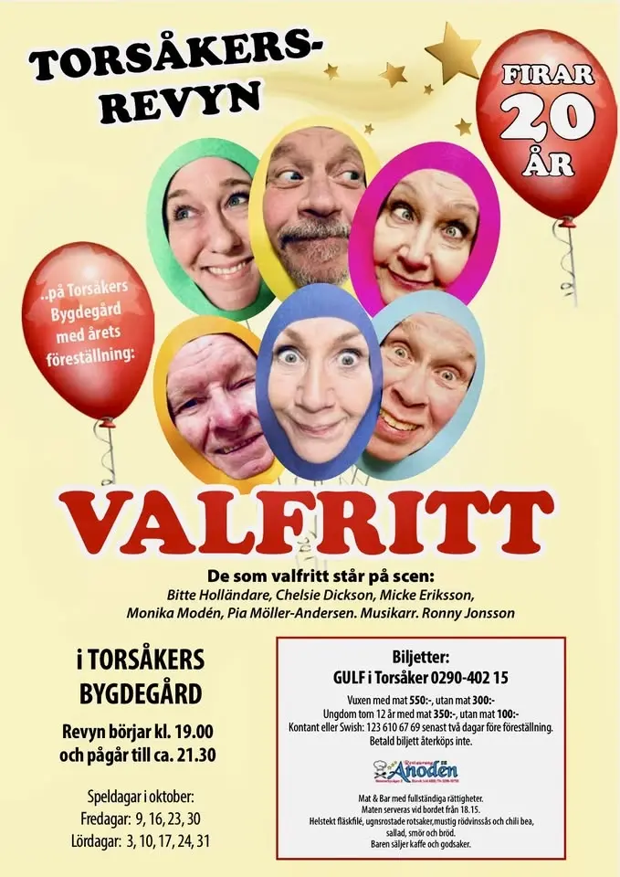 VALFRITT årets revy i Torsåker