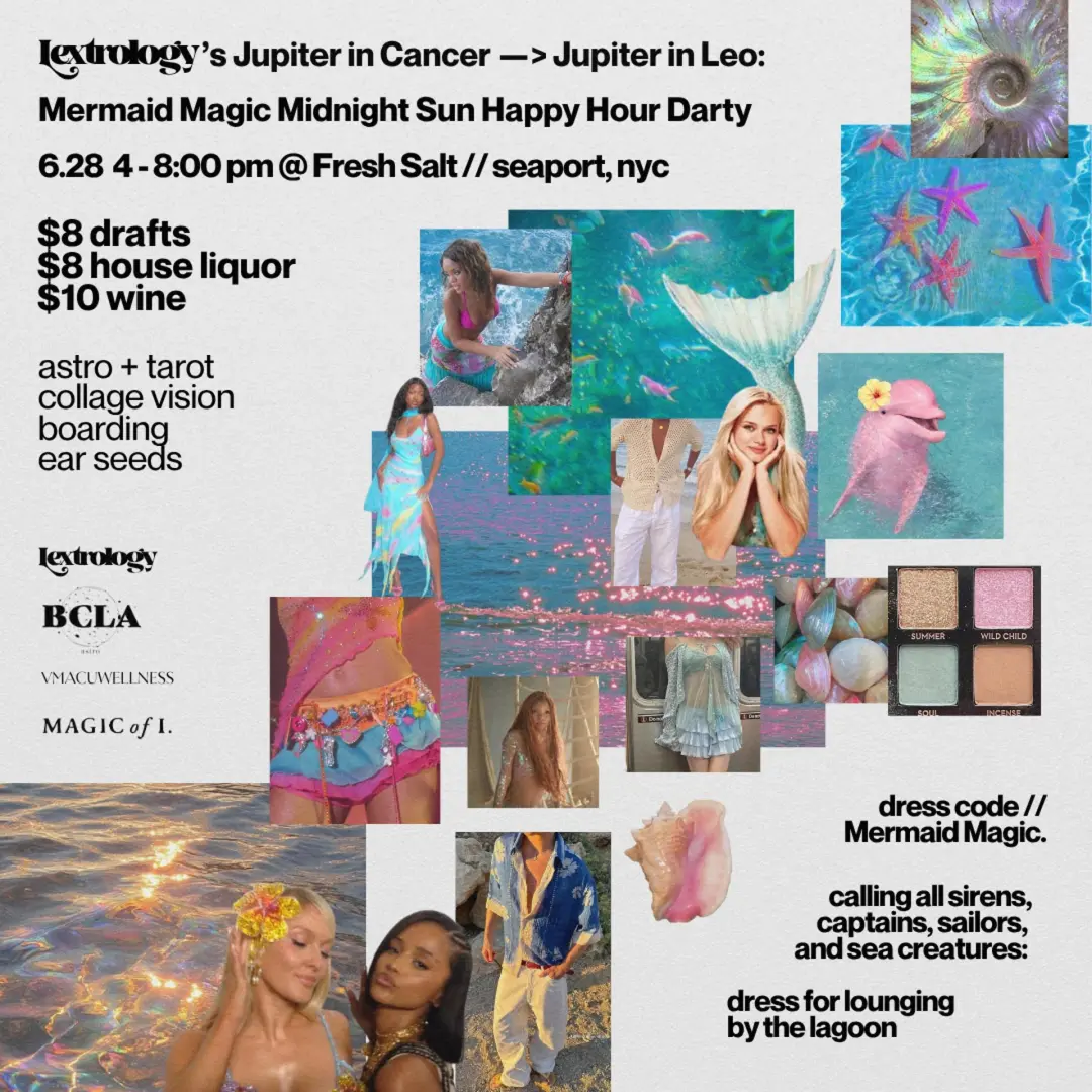 Jupiter in Cancer: Mermaid Magic Midnight Sun Happy Hour Darty