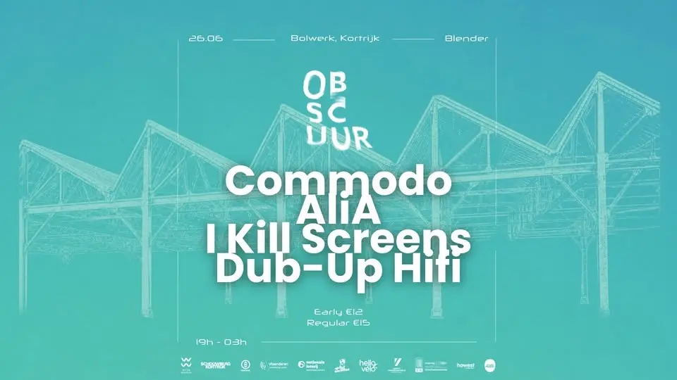 Obscuur 𝘹 Blender w/ Commodo, AliA, I Kill Screens & Dub-Up Hifi