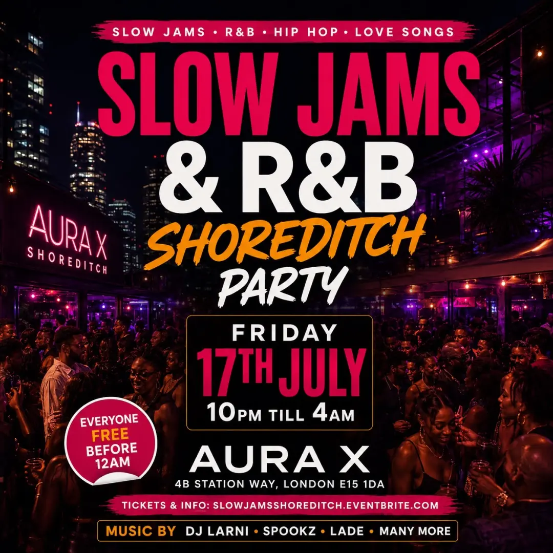Slow Jams & R&B Shoreditch Party