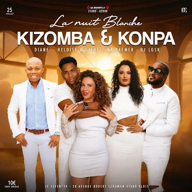 Nuit Blanche Blois - Zouk Vs Konpa