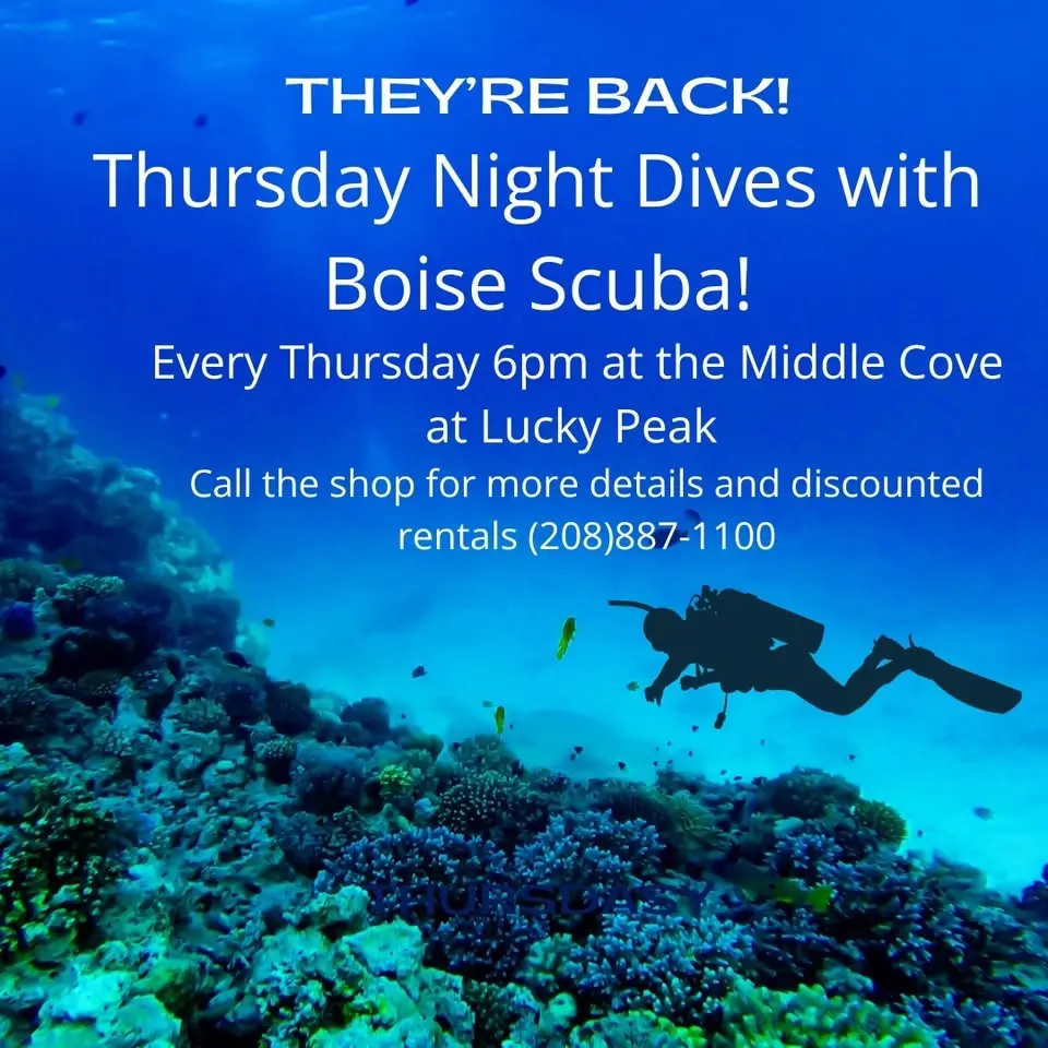 Thursday Dives with Boise Scuba